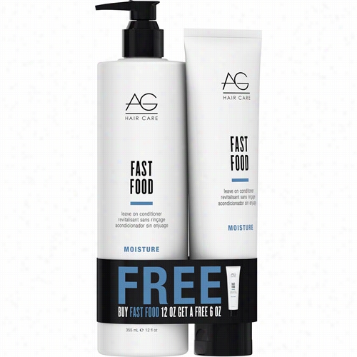 Ag Hair Fast Food Leave On Conditioner Du O