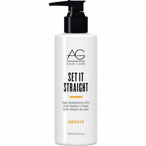 Ag Hair Set It Straight Argan Straightening Oltion