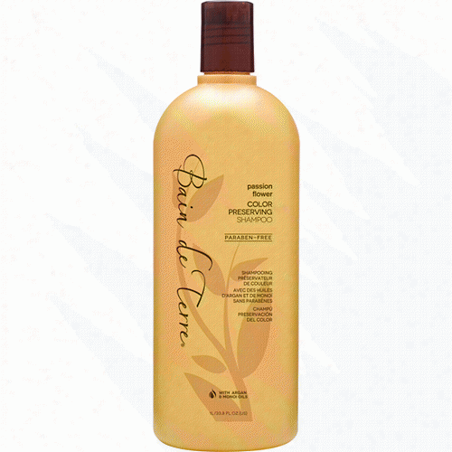 Bain De Terre Passon Flower Color Pr Eserving Shampoo - Liter