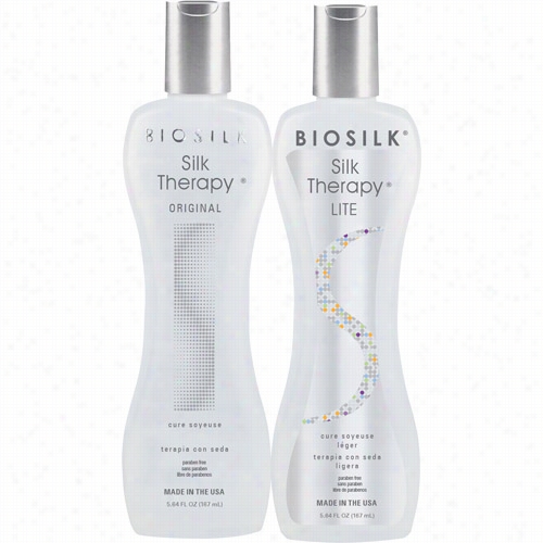 Biosilk Silktherapy And Silk Therapy Lite Duo