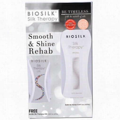 Biosilk Silk Therapy Smooth & Shine Rehab Duo