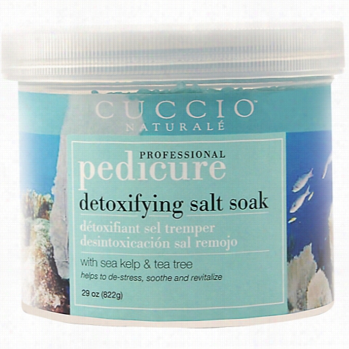 Cuccio Sea Kelp &aamp; Tea Tree Peficure Salt Soak