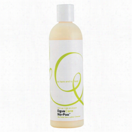 Devacurl Devacare N-poo No- Fade Zero Lather Cleanser - 12 Oz