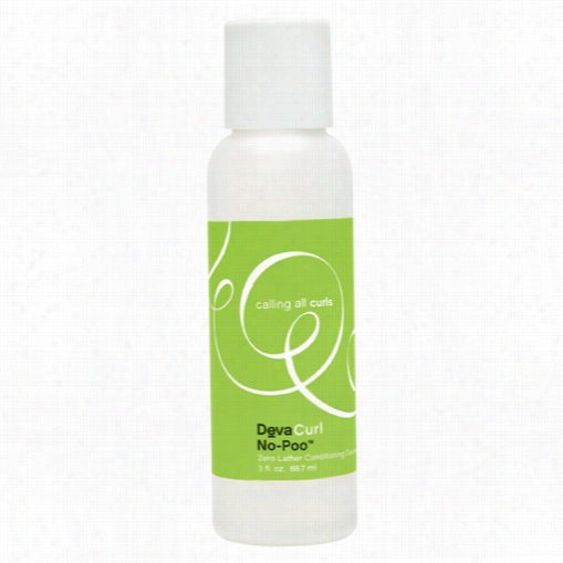 Devacurl No-poo Zero Foam  Conditioning Cl Eanser - 3 Oz