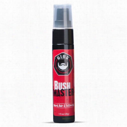 Gib's Grooming Bush Master Beard Hair & Tattoo Oil