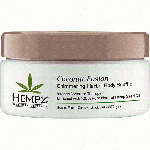 Hempz Coconu T Fusion Shimmering Herbal  Body Souffe