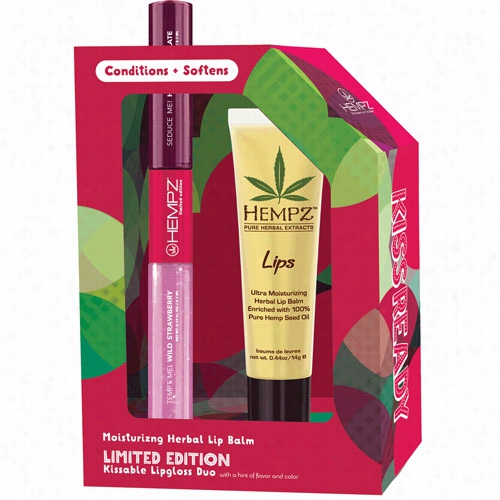 Hempz Kissable Lipgloss Duo