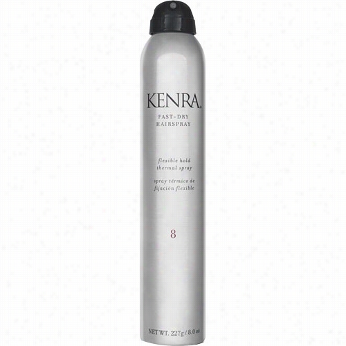 Kenrra Rpofessional Fas T-dry Hairspray 8