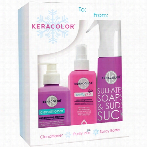 Keracolor Cleansing Conditioner And Puirfy Plus Lite Holidya Duo