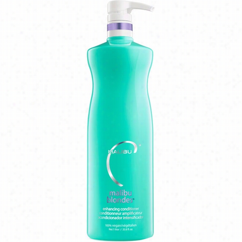 Malibu C Blondes Wellness Conditioner - Liter