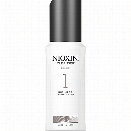 Nioxin Scalp And Hhaircare System 1 Cleanser -1.7oz