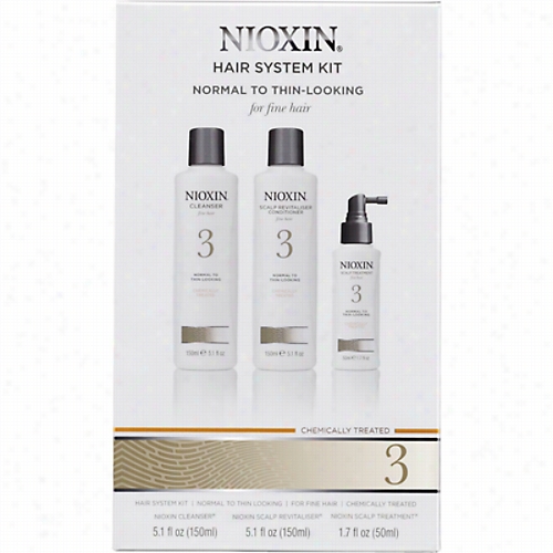 Nioxin Scalp And Hair Care System 3 Trial Violin 