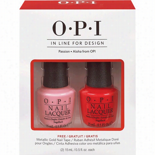 Opi In Line For Design Duo