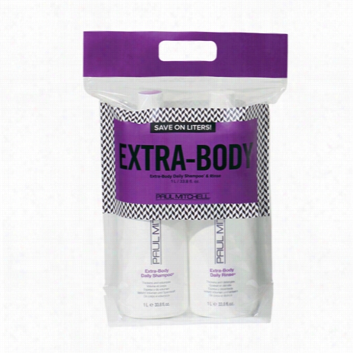 Paul Mitchell Extra-bod Liter Duo