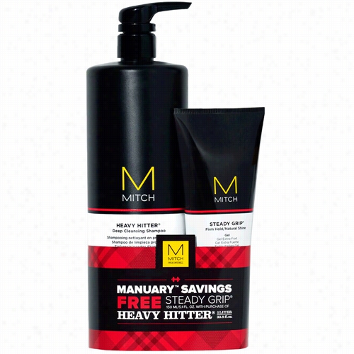 Paul Mitchell Mitch Eavy  Hitter Shampoo In The Opinion Of Steady Grip