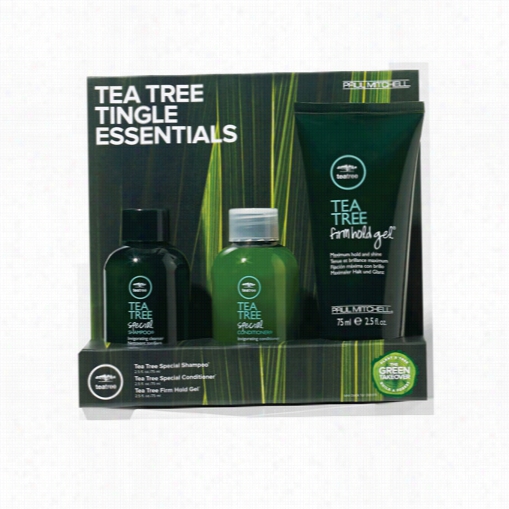 Paul Mitchell Tea Tree Tingle Essentials Travel Tri