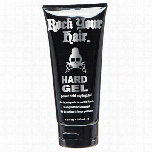 Rock Your Hair Hhard Gel Powee Hold Styling Gel