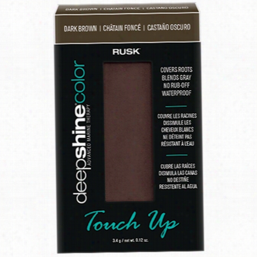 Rusk Deepshine Color Touch Upp - Dark Brown