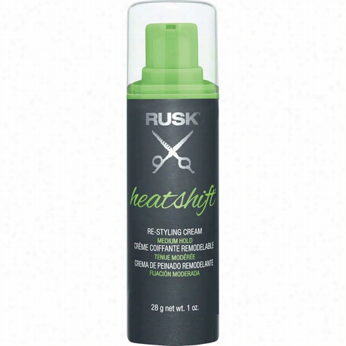 Rusk Heatshift Re-styling Cream - 1 Oz