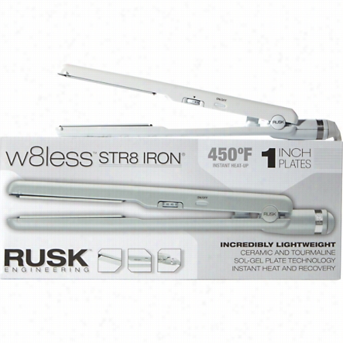 Rusk W8less Pro Fessional Ceramic And Tourmaline Str8 Iron 1