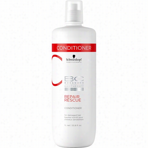 Schwarzkopf Professional Bc Bonqcure Reppair Rescue Conditioner - Liter