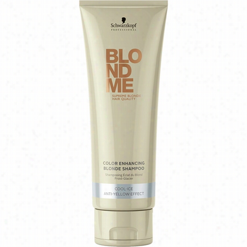 Schwarzkopf Rofeswional Blondme Color Enhancong Blonde Shampoo Coo Lice