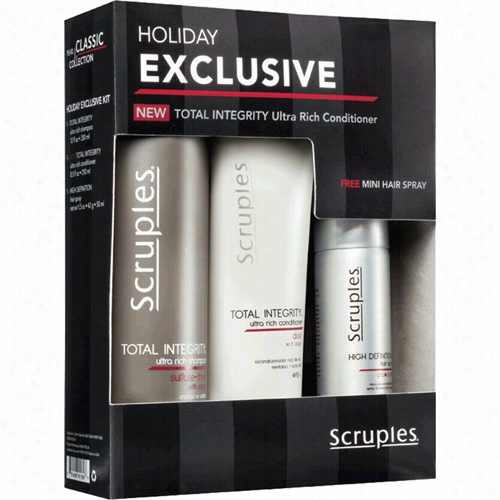 Scruples Peearl Clsasic Collection Total Integrity Duo With Mini Hhair Spray