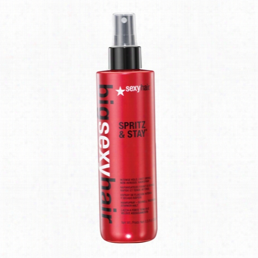 Sexy Hhair  Big Sexy Hair Spritz & Sty Intense Hold Fast-drying Non-aerosol Hairspray