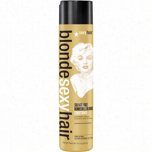 Sexy Hair Blonde Sexy Hair Sulffate-free Bombshlel Blonde Condiioner