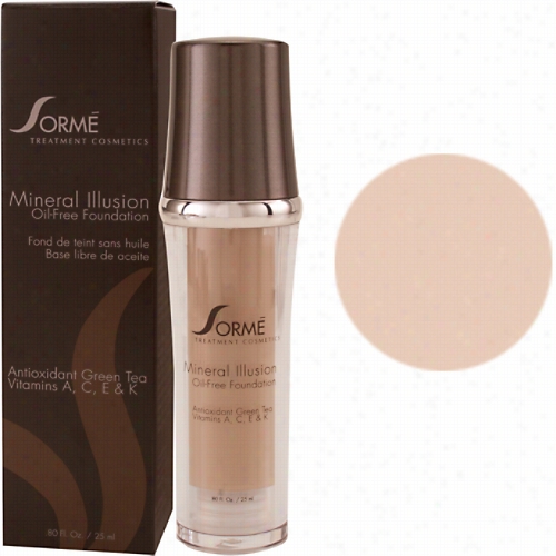 Sorm Emineral Illusion Oil-free Lucid Foundation - Be Ige Nude