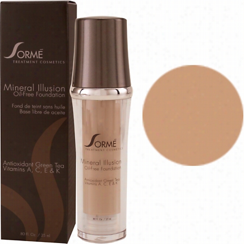 Sorme Mineral Illusion Oil-free Luminous Foundatoin - Dark Beige