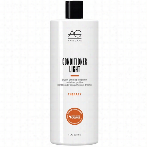 Ag Hair Conditioner Light Protein-enriched Conditioner - Liter