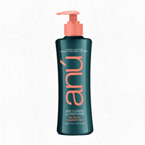 Anu Hair Cleanser & Conditioner For Fi Ne To M Edium Hair