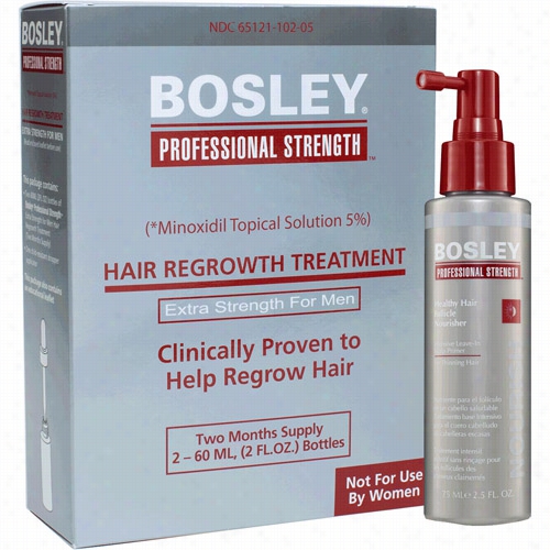 Bosly Professional Hair Regrowth Treatment In Quest Of Men And Follicle Nourisher Duo