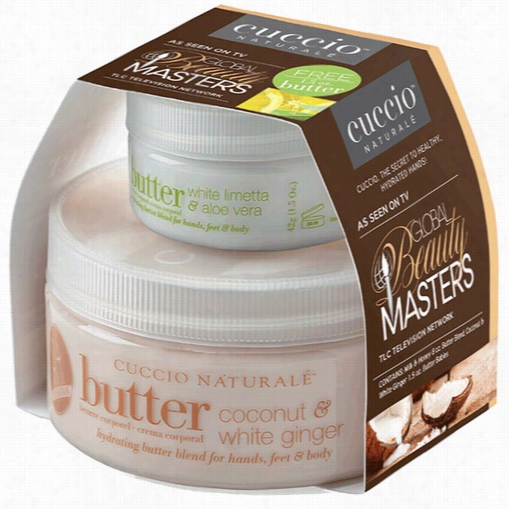 Cuccio Coconut & White Ginge Rbutter Blend Witg White Limetta & Aloe Vera Mini