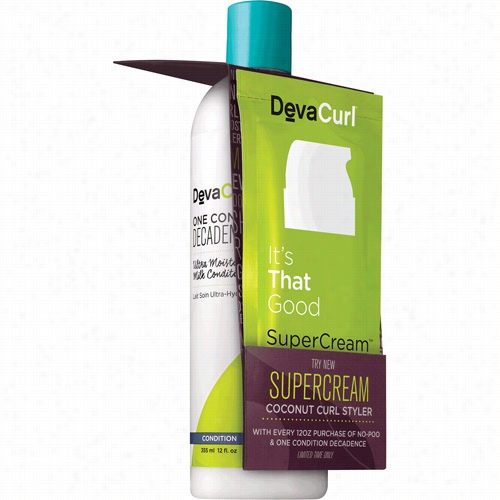 Devacurl One Situation Decadence Cohditioner With Supercream Sample