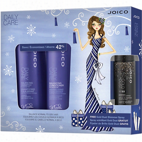Joico Daily Care Holiday  Udo With Gold Dust Shimmer  Spray