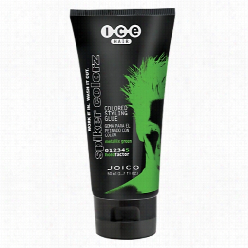 Joico I-c-e Hair Spiker Colorz Metallixa Cid Green