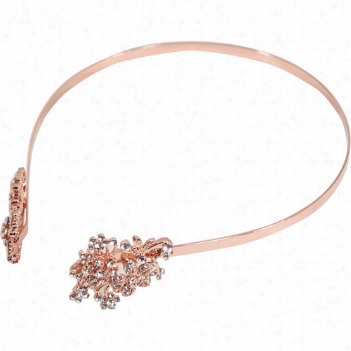 Kardahiian Beauty Rose Gold Jeweled Hairpiece