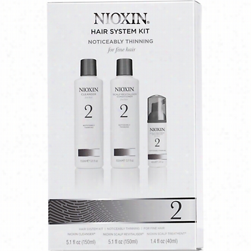 Nioxin Scalp And Hair Care System 2 Testing Kit