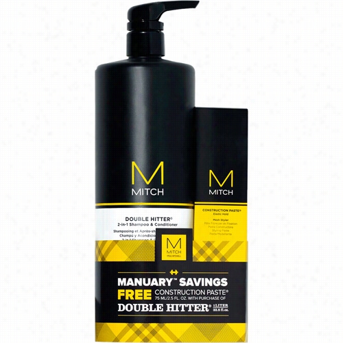 Paul Mitchell Mitch Double Hitter With Structure Paaste