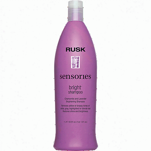 Rusk Sensories Bright Shampoo-33.8 Oz.