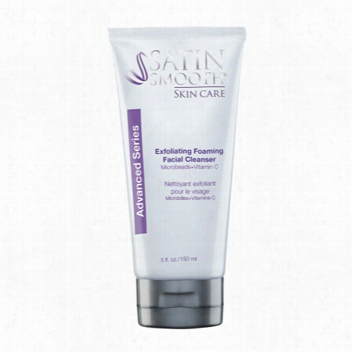 Satin Smooth Exfoliating Foaning Facial Cleanser