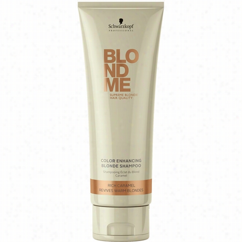 Schwarzkopf Professional Blondme Color Enhanciny Blodne Shampoo Rich Caramel