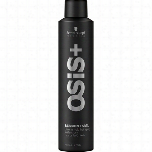 Schwarzkopf Professionnal Osis+ Session Label Strong Hold Hairspray