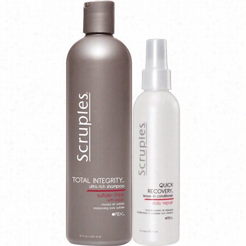 Scruples Pear Lclasic Cllection Total Integrity & Amp; Quick Recovery Duo