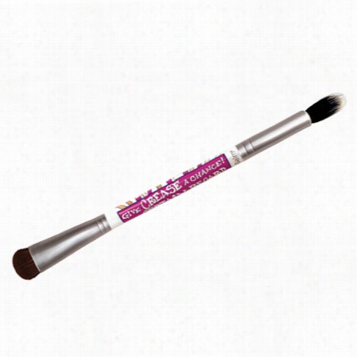 Thebalm Give Crease A Chance Dobule-ended Shadow/crease  Brush