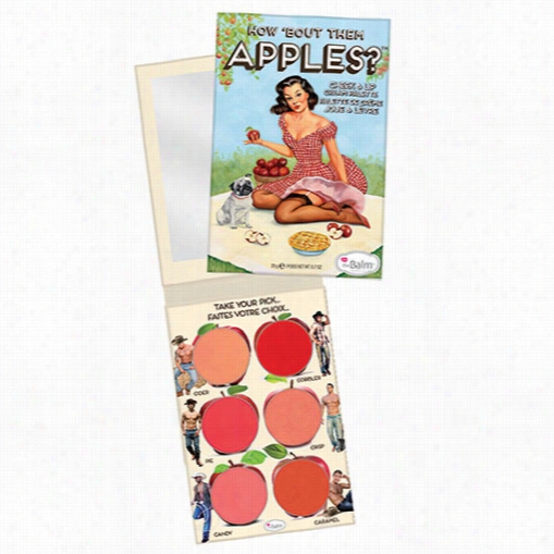 Thebalm How  'bout Them Apples? Li And Cheek Cream Palette