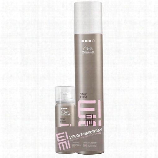Wella Eimi Stay Firm Workable Finihsing Hairspray With Mini