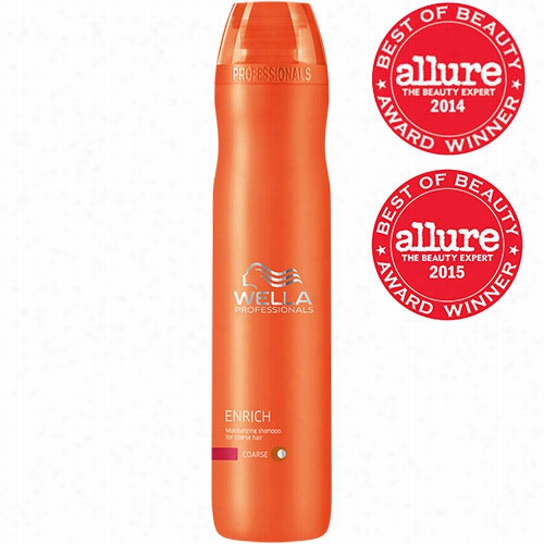 Wella Enrich Moisturizing Shampoo For Coarse Hair